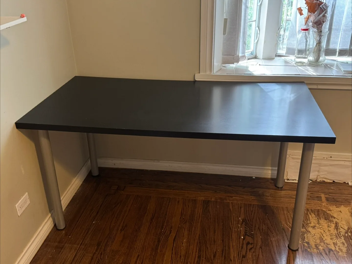 🇨🇦IKEA Linnmon Black Desk Table thumbnail