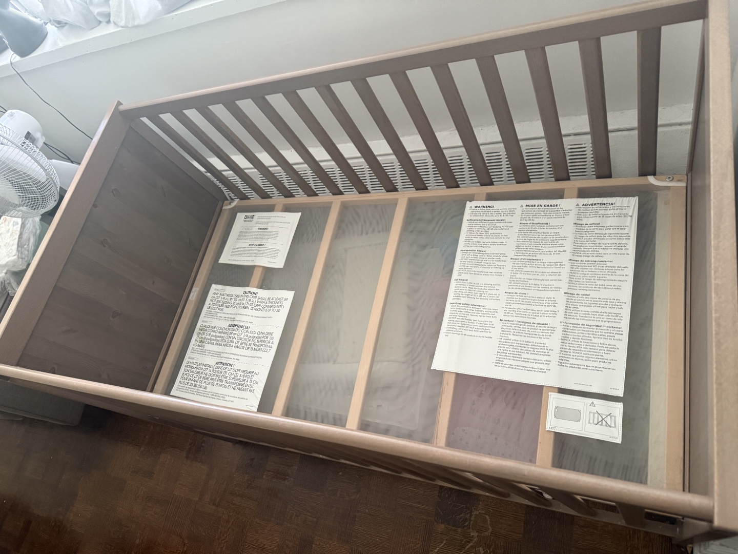 IKEA Gulliver Crib -  Birch - photo 2