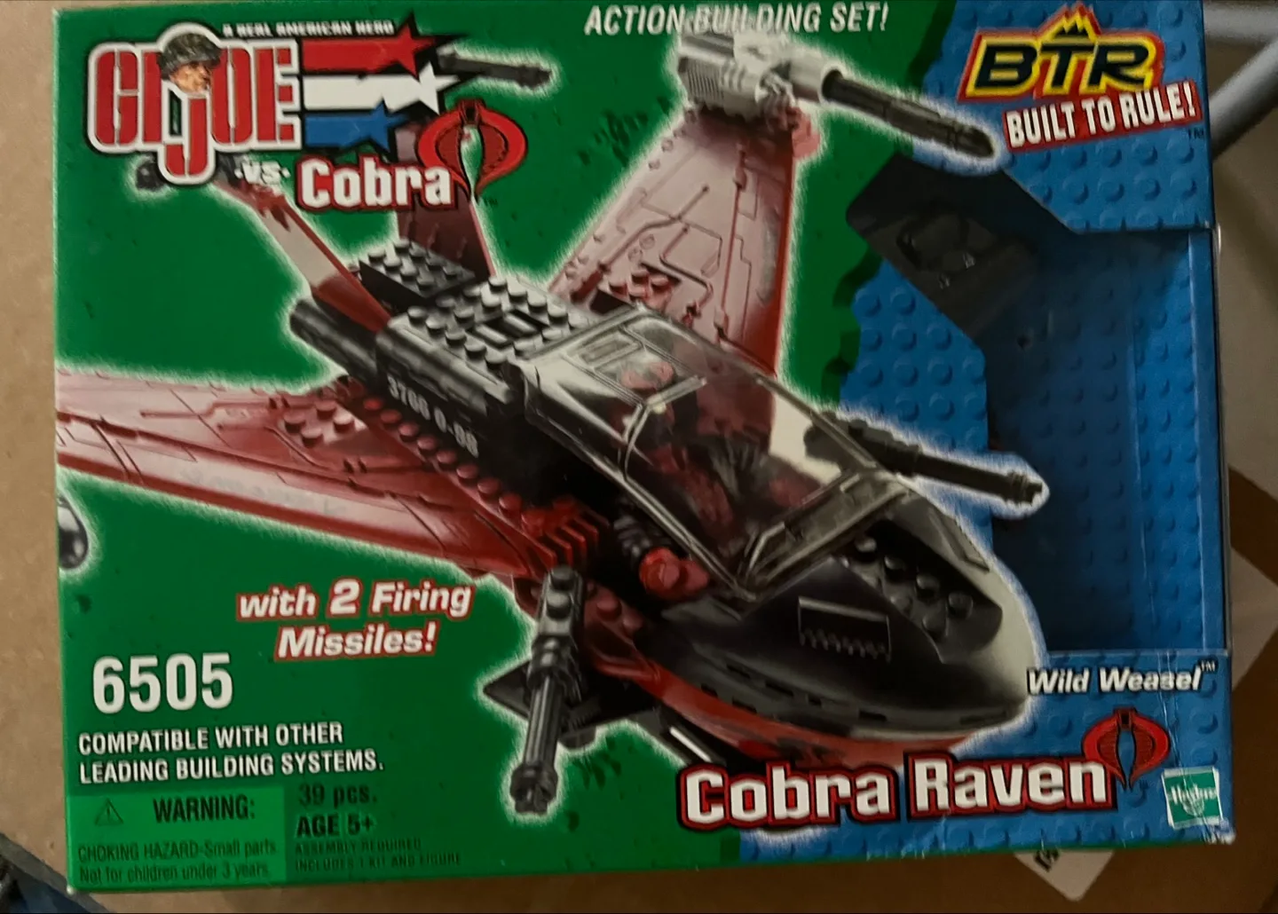 GI Joe Cobra Raven Building Set 6505 thumbnail