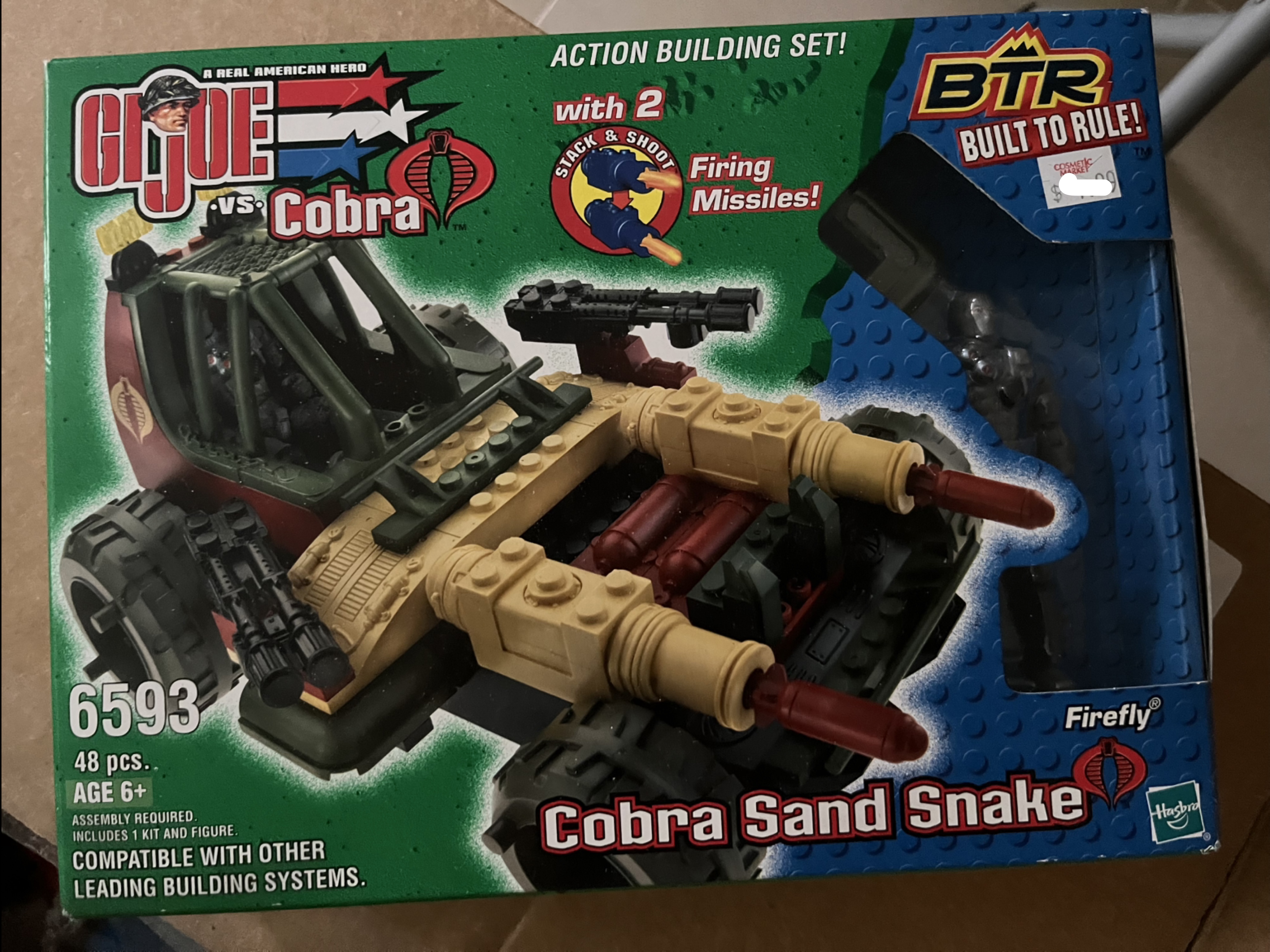 GI Joe Cobra Sand Snake Building Set