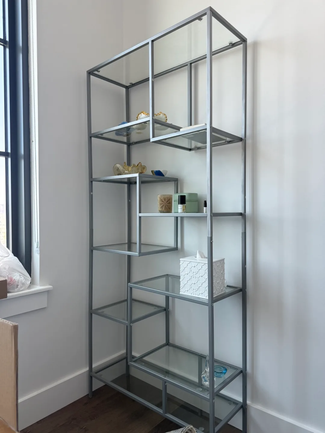 Metal & Glass Bookshelf thumbnail