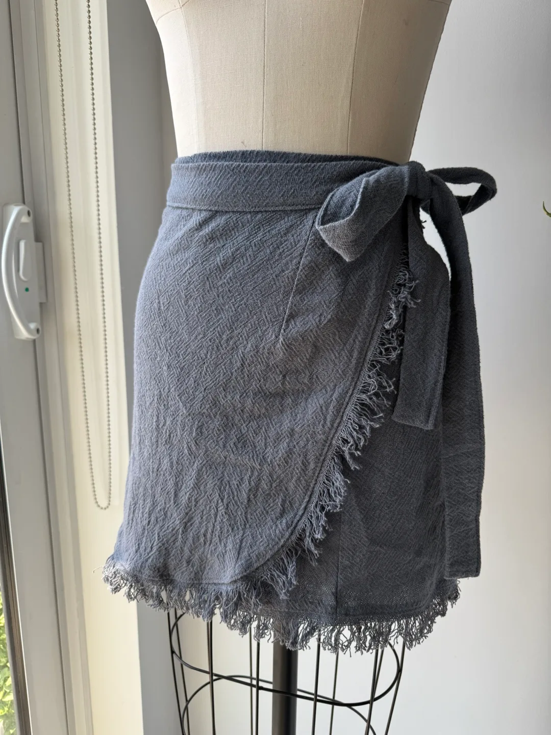 Palmerita Clothing Linen/cotton Wrap Skirt - one size thumbnail