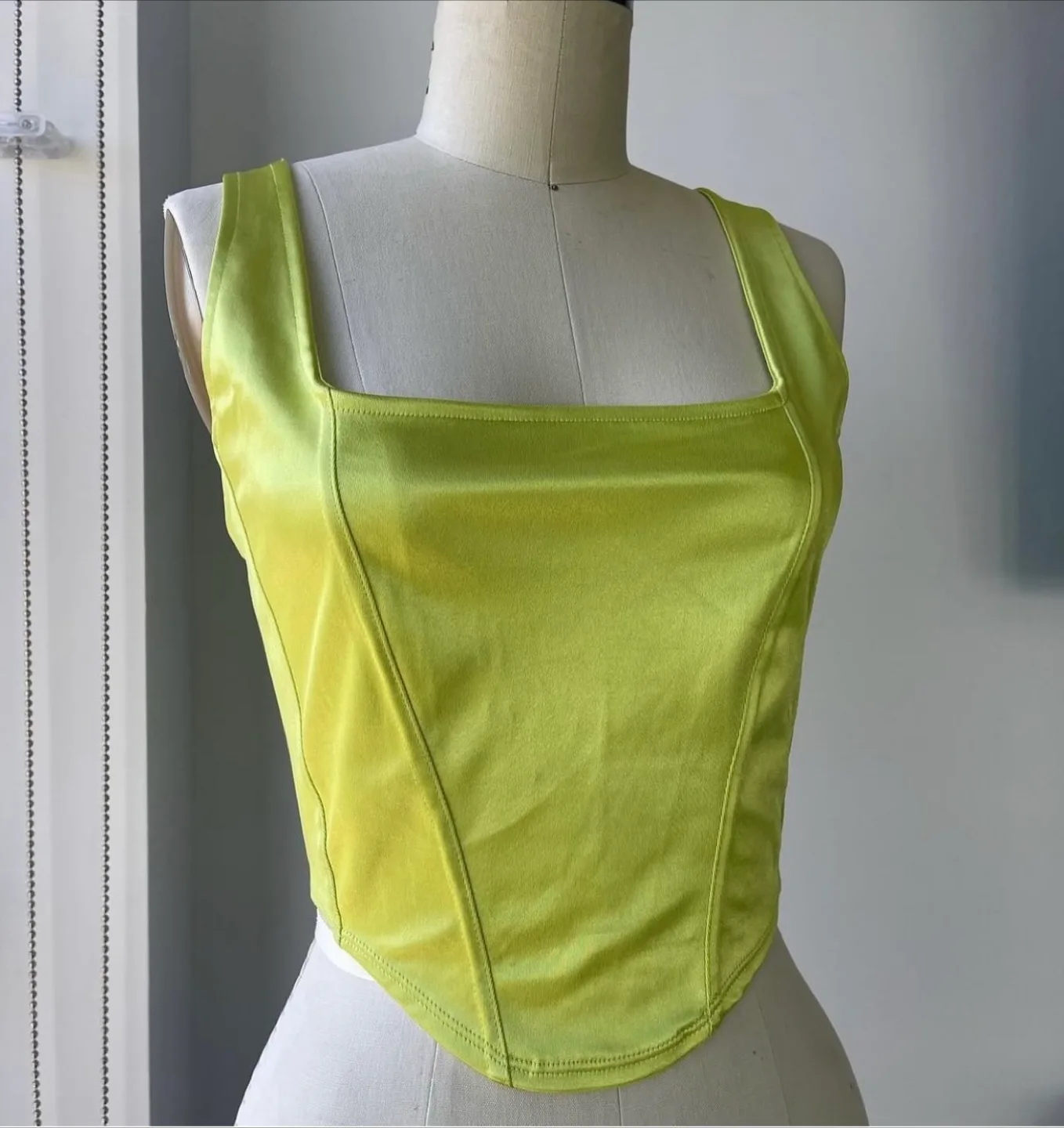 BNWT H&M corset tank top size medium thumbnail