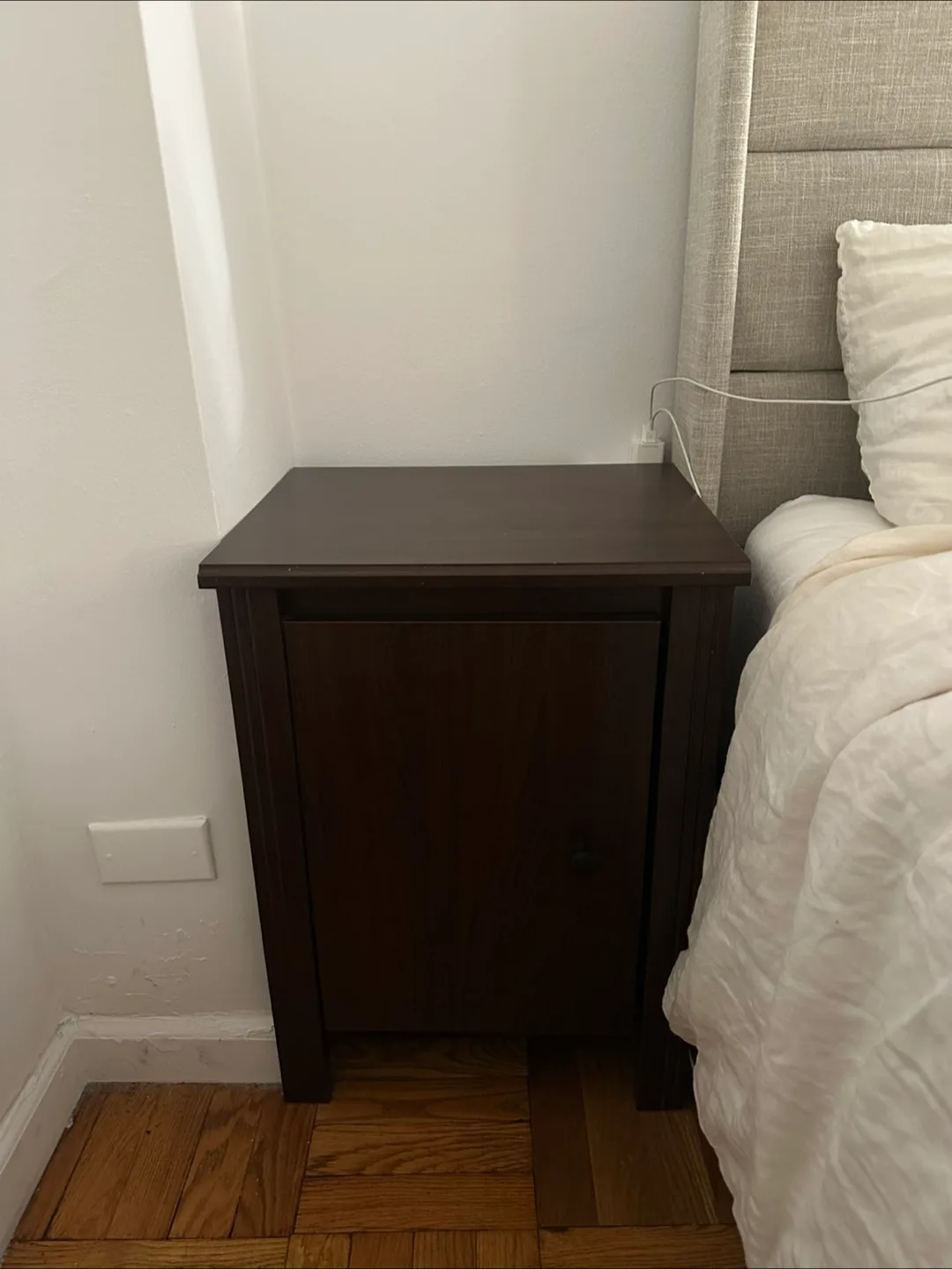 Dark Brown Nightstand thumbnail