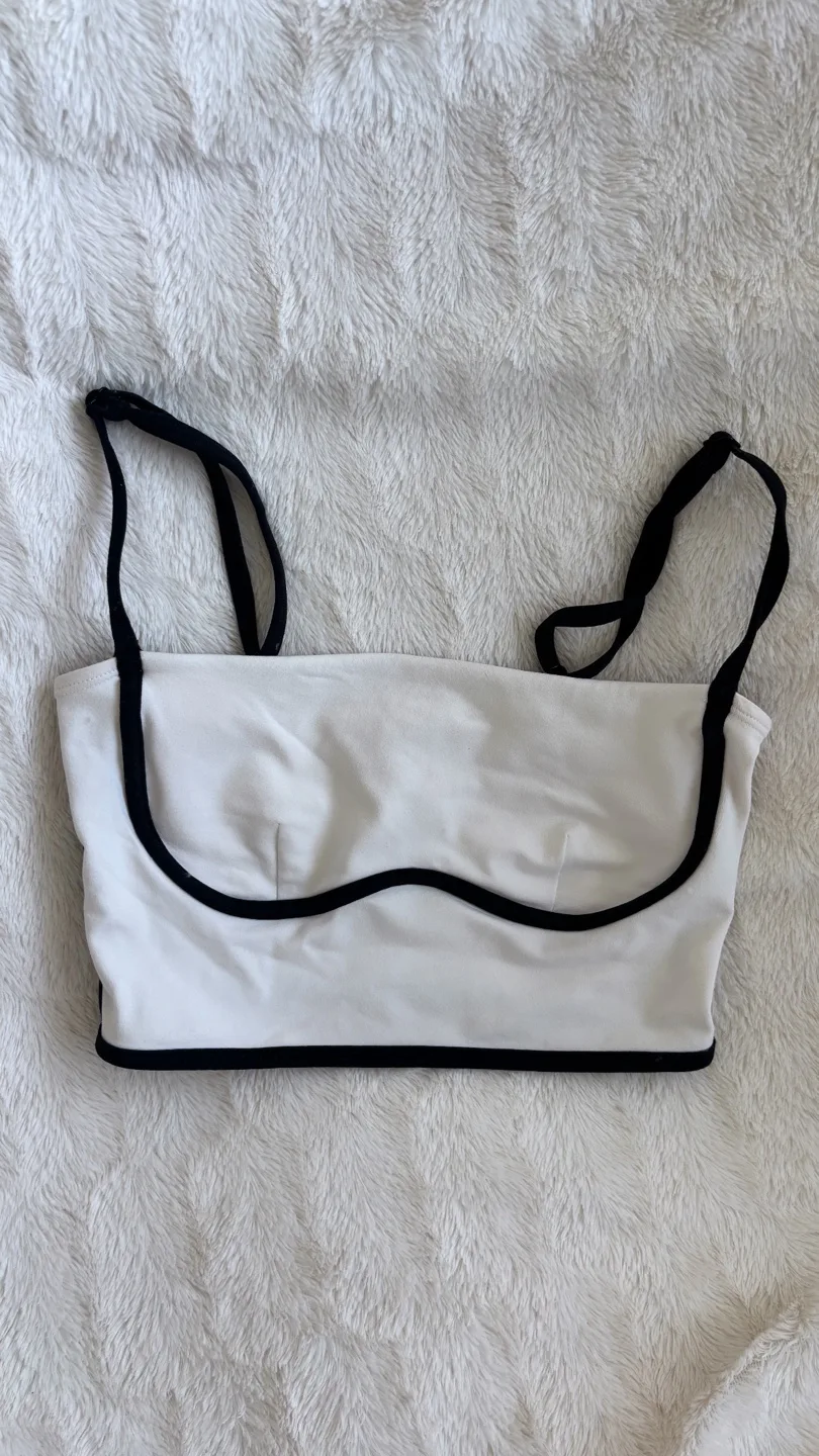 Alo Yoga Airbrush Streamlined Bra Tank/Crop Top thumbnail