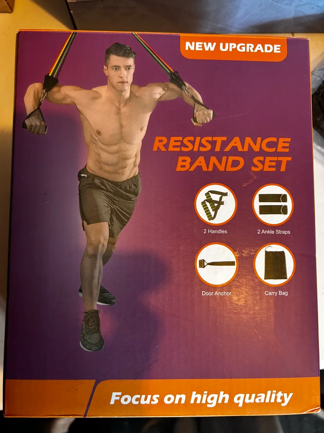 New Upgrade Resistance Band Set thumbnail