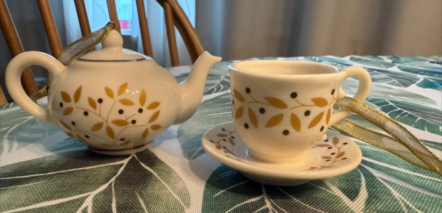 🇨🇦 🍁 Teacup and Teapot Set - ornaments image indicator(5)