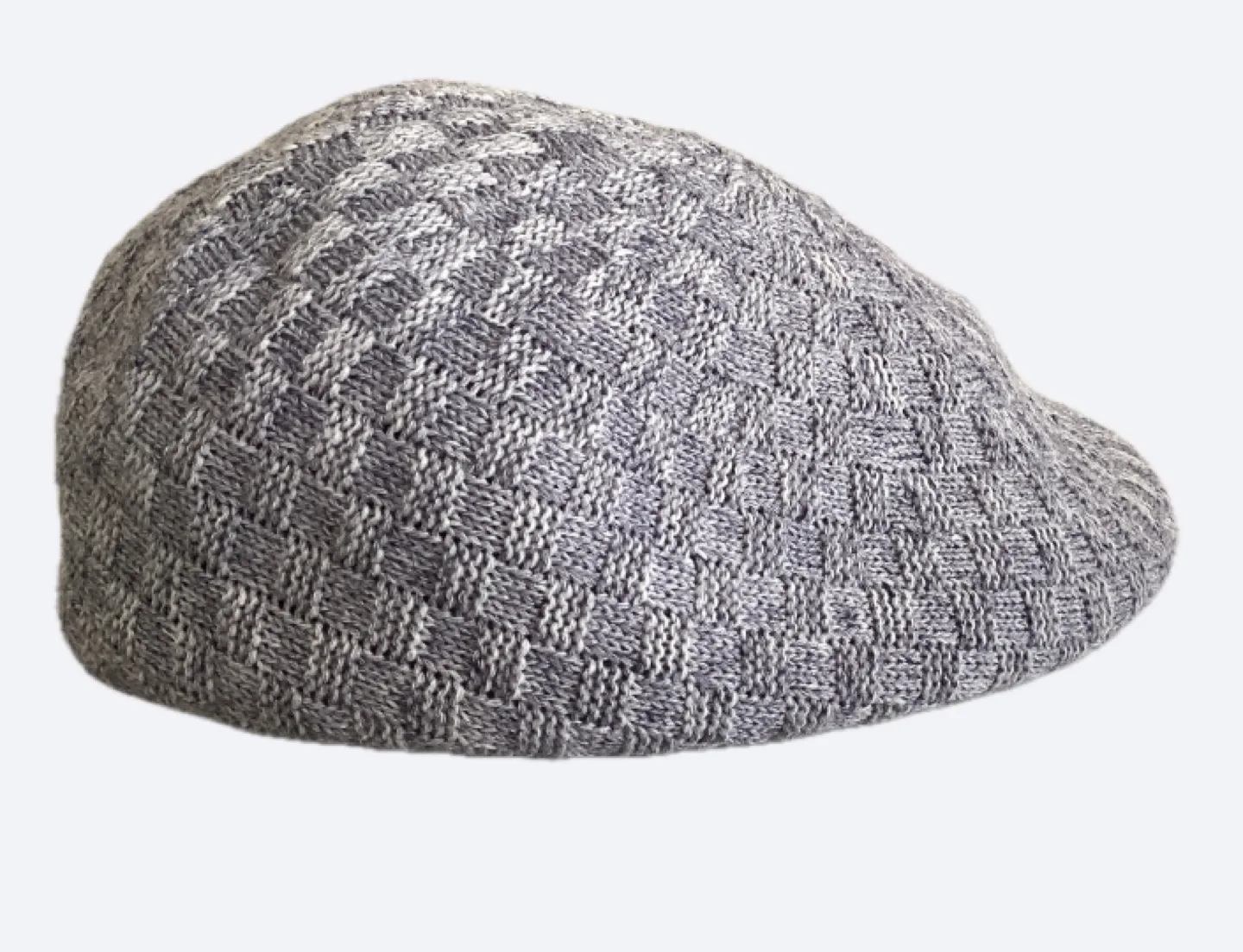 Grey Woven Flat Cap thumbnail