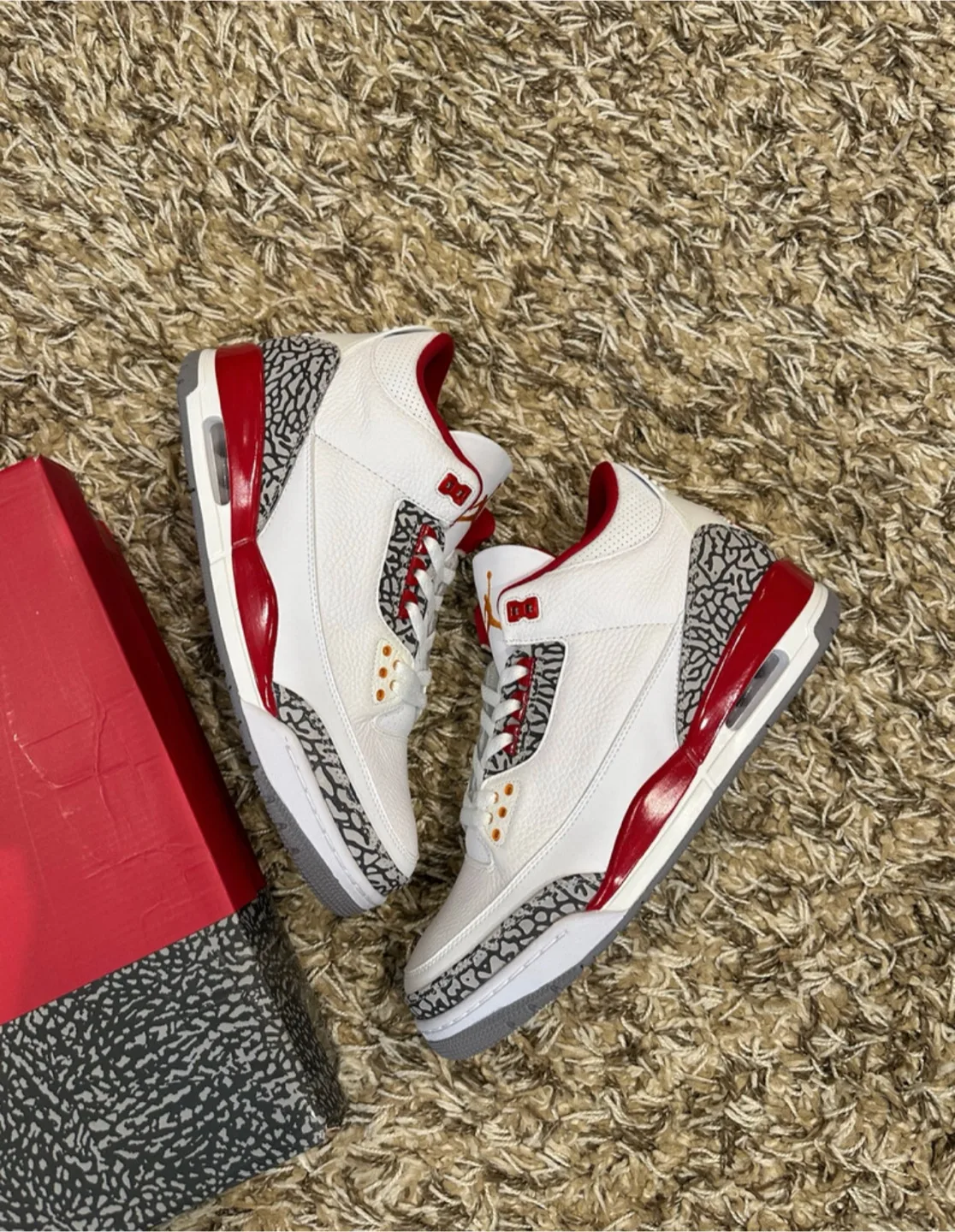 Air Jordan 3 Retro Cardinal thumbnail