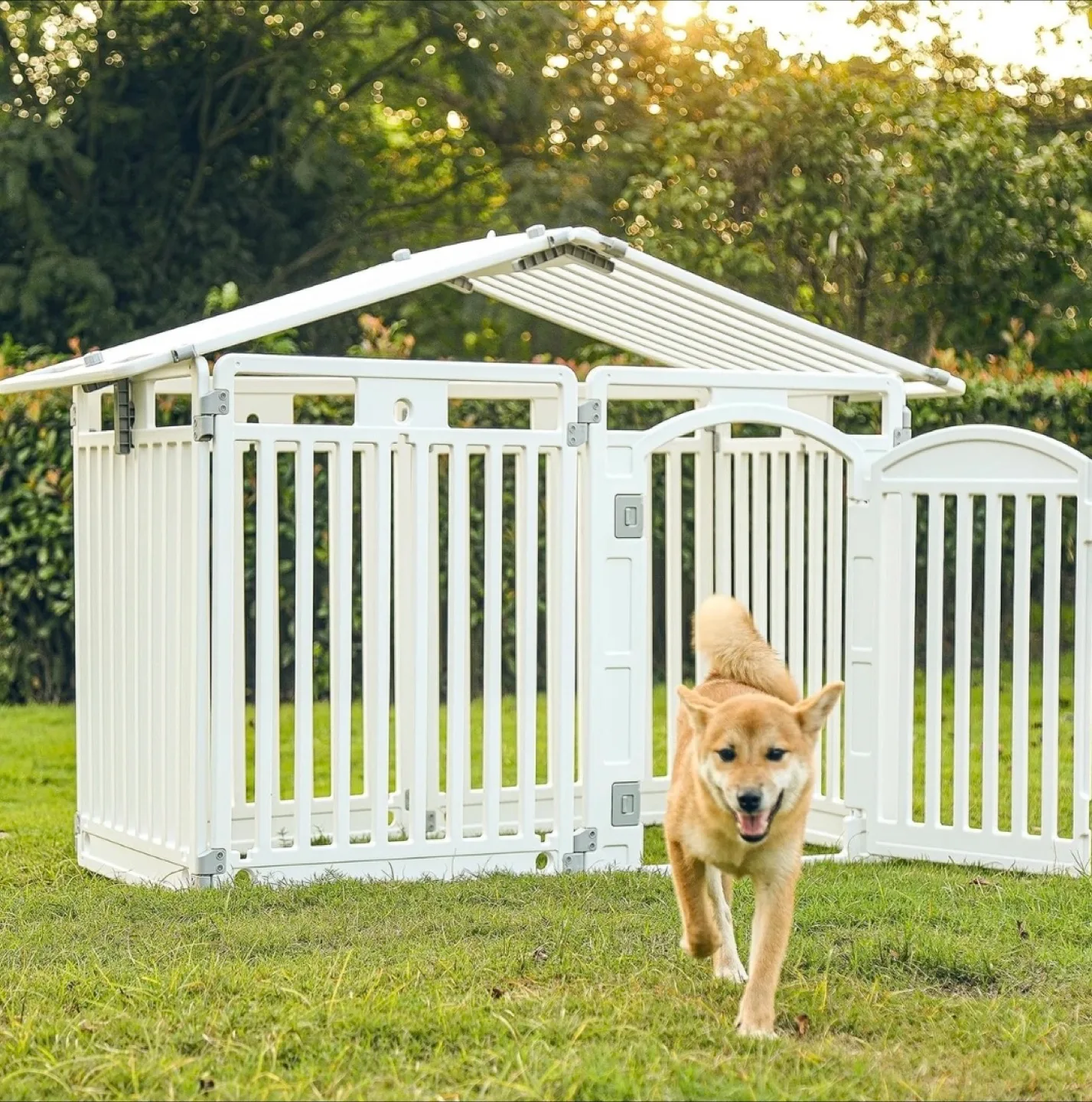 Brand New in Box Convertible indoor Playpen Outdoor Dog Kennel thumbnail
