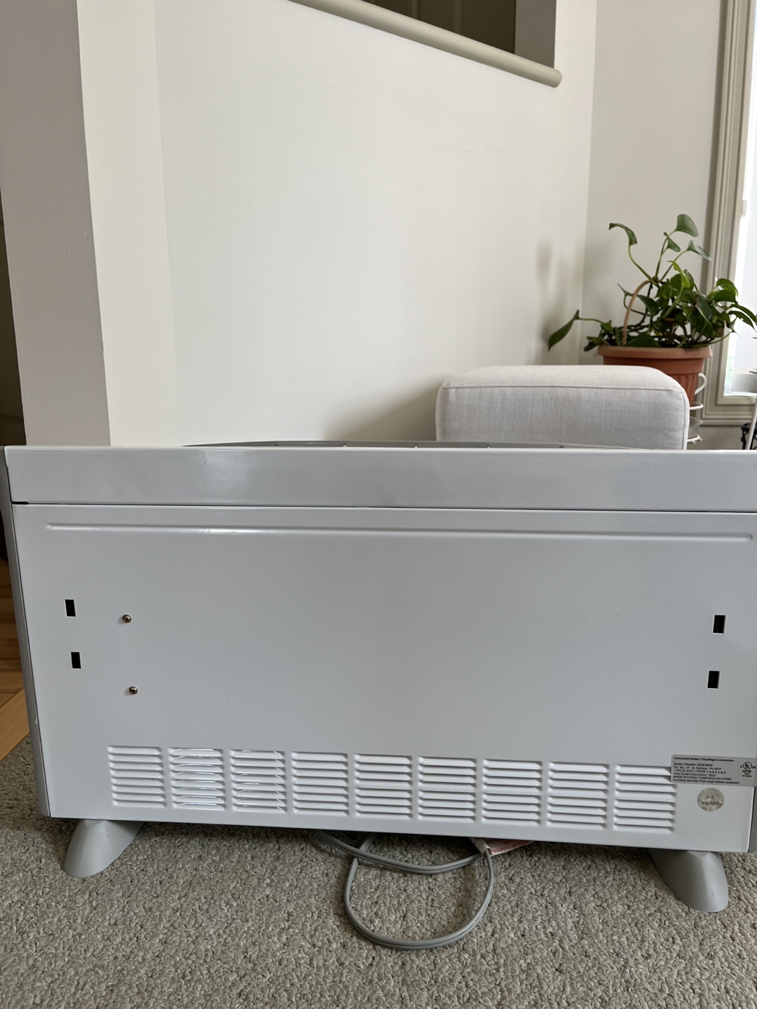 Rona White Electric Heater - 750W/1500W - photo 5