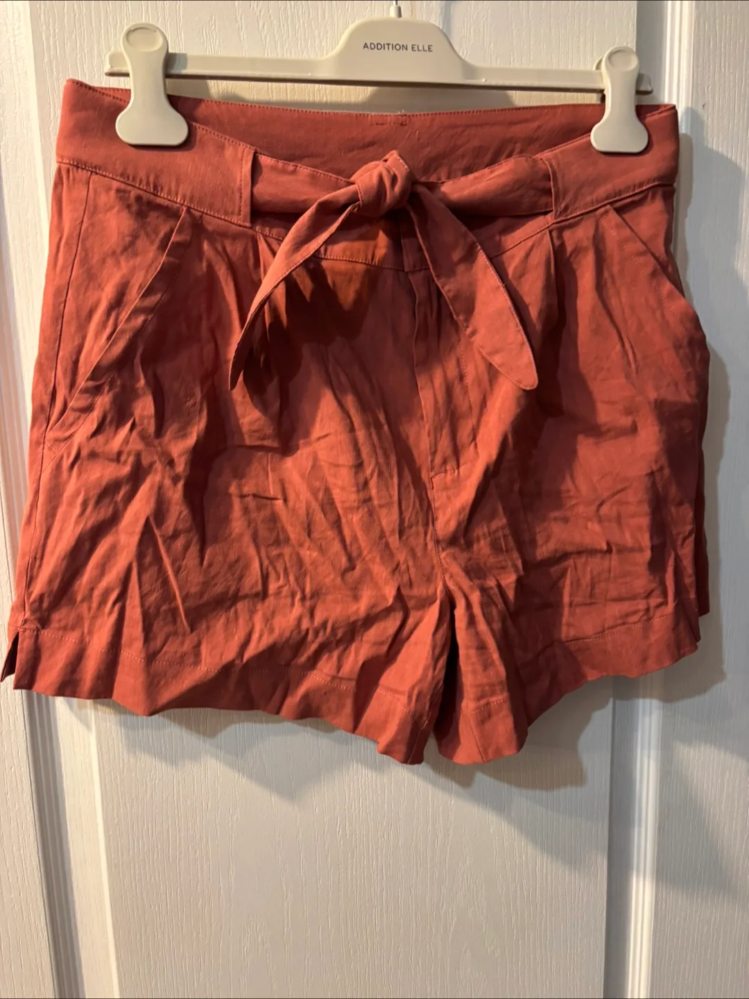FIG Linen Blend Shorts - Size 10 thumbnail