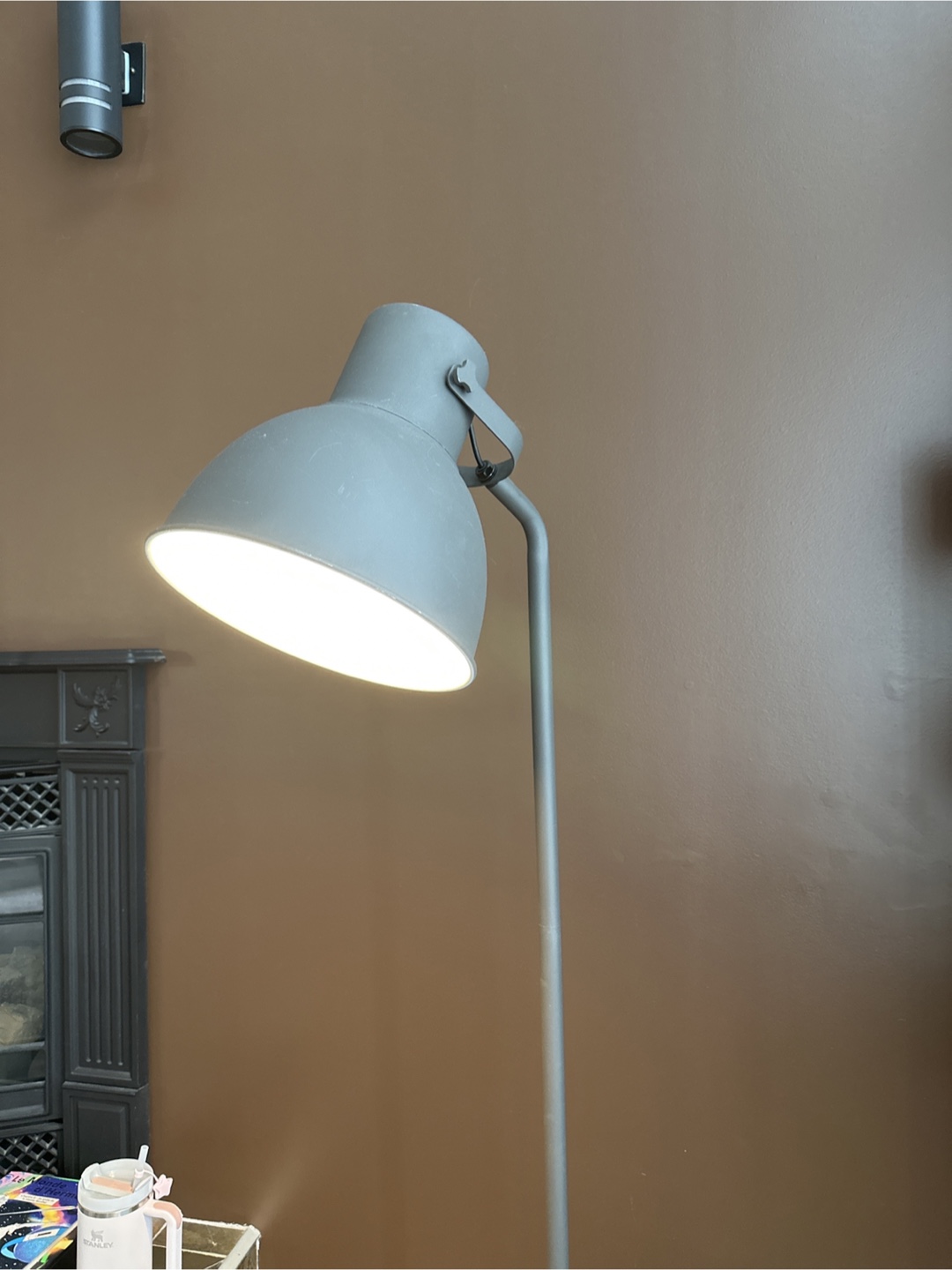 IKEA Lamp Grey Floor Lamp - photo 2