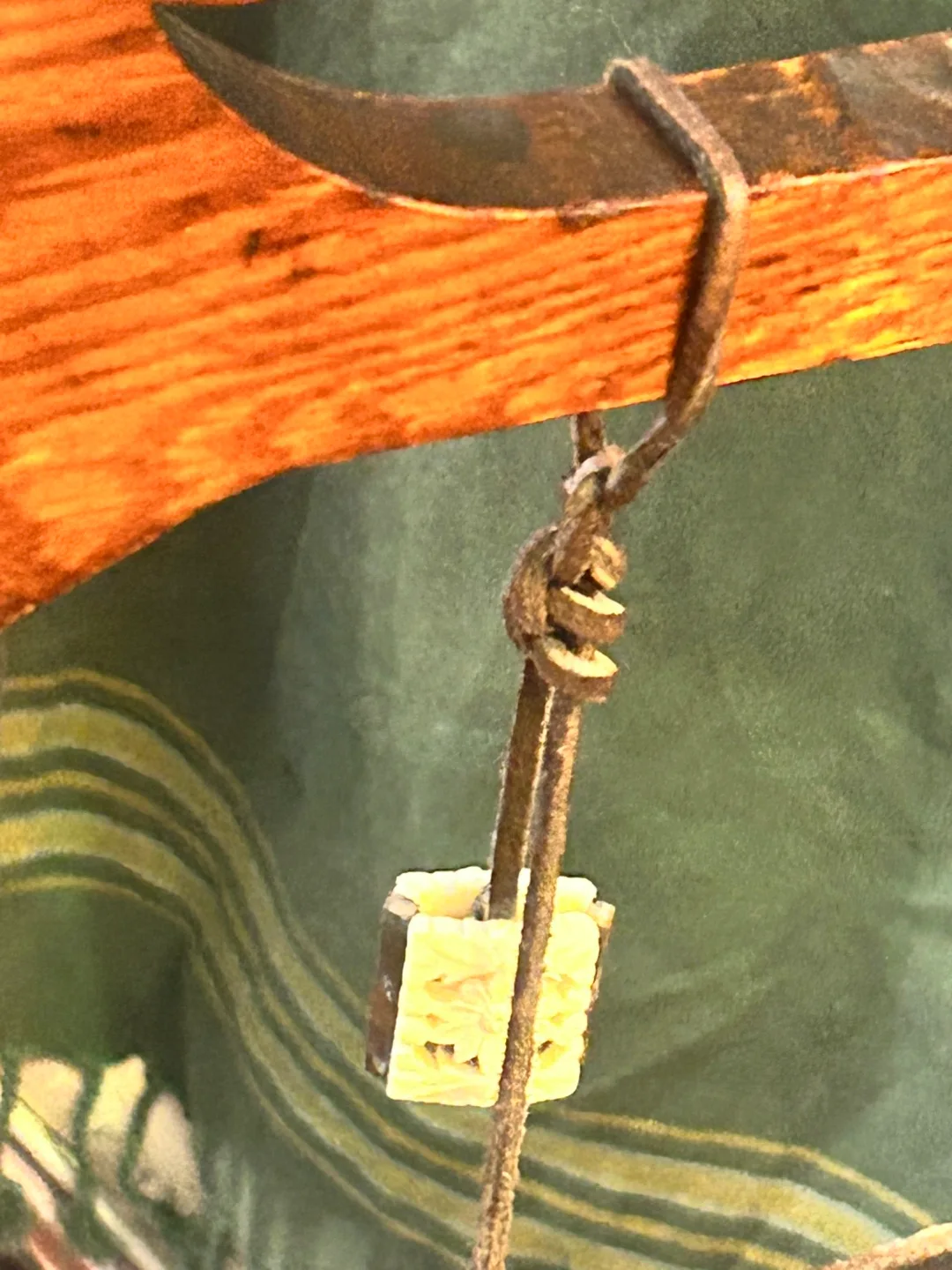 Antique Japanese temple bell image indicator(3)