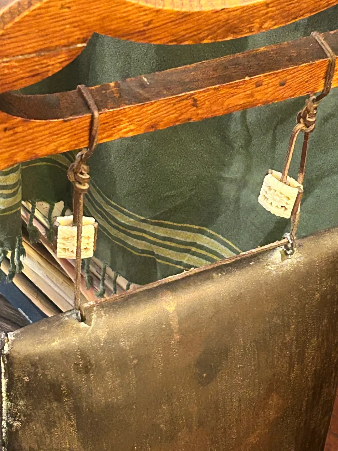 Antique Japanese temple bell image indicator(5)