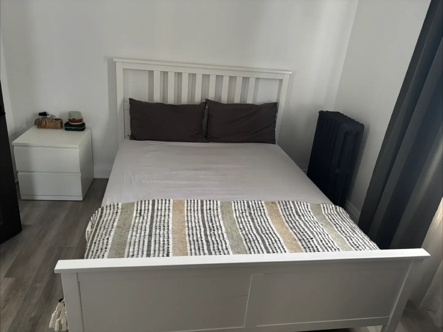 IKEA Hemnes Bed Frame - White thumbnail