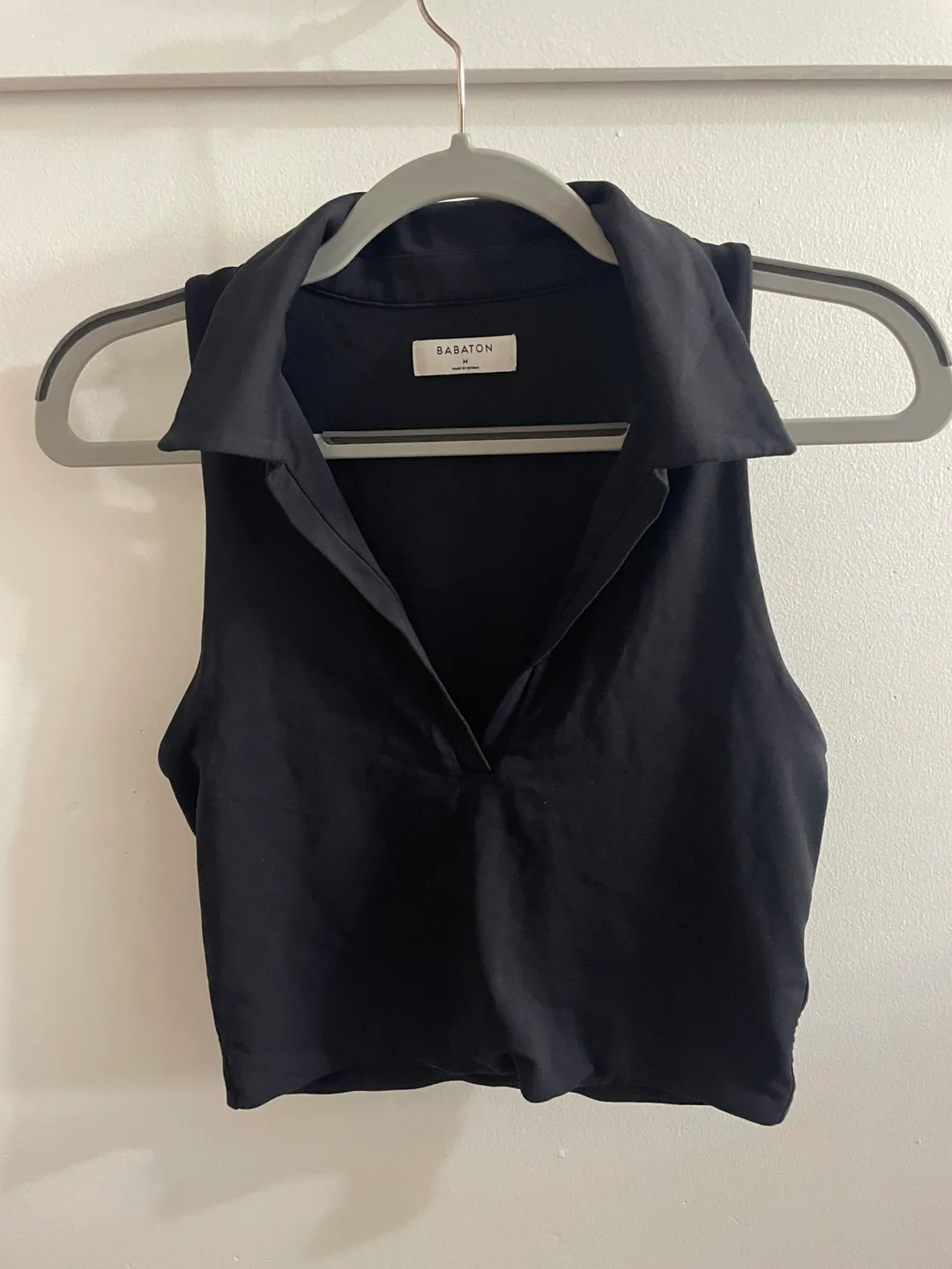 Babaton Black Sleeveless Top - Size M thumbnail