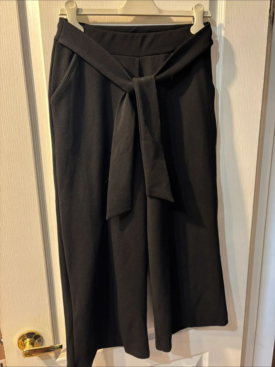 Lydelle Black Culottes - Size Medium thumbnail