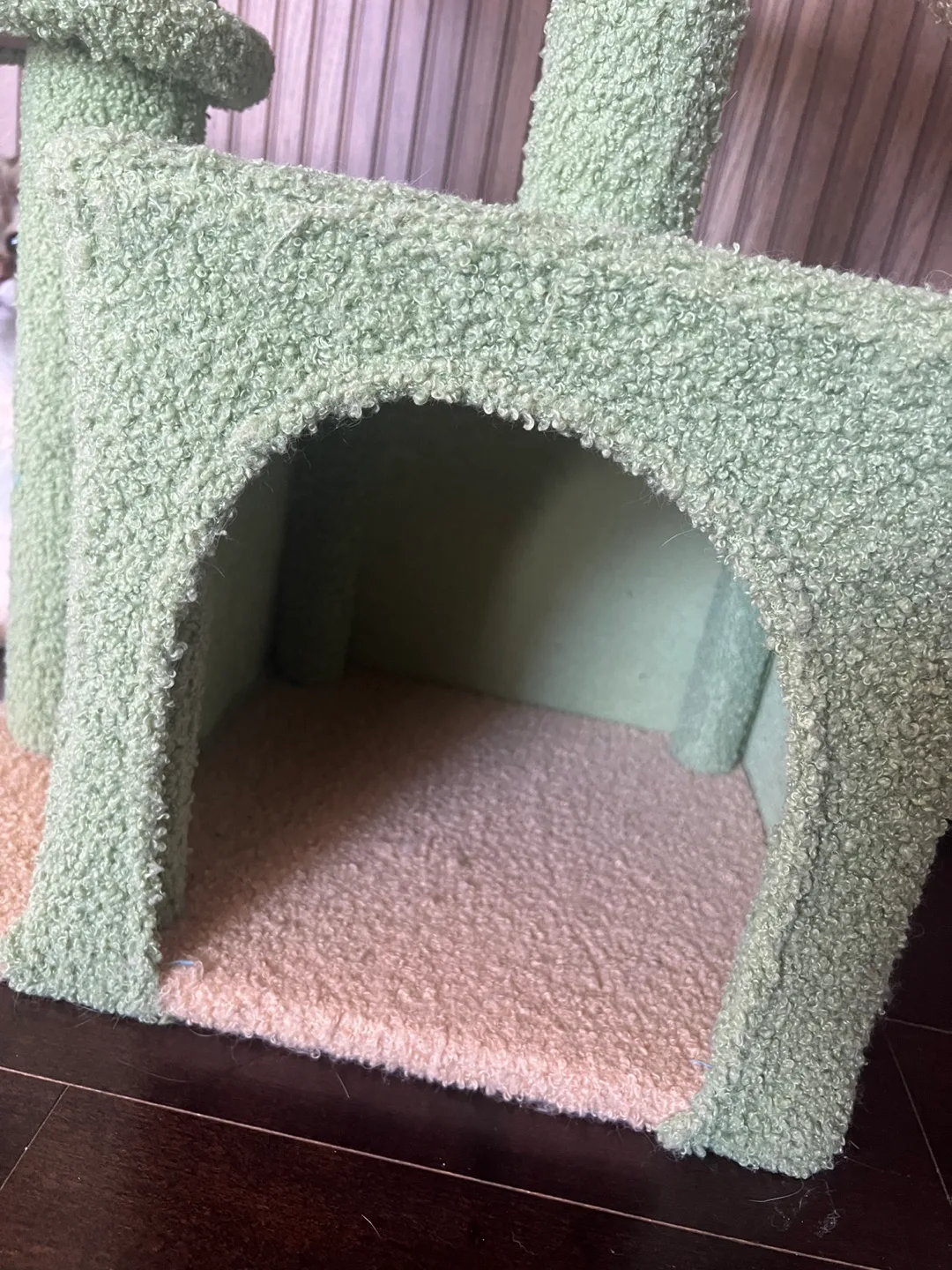 Cat Tree Cactus Style - Green & Beige image indicator(7)