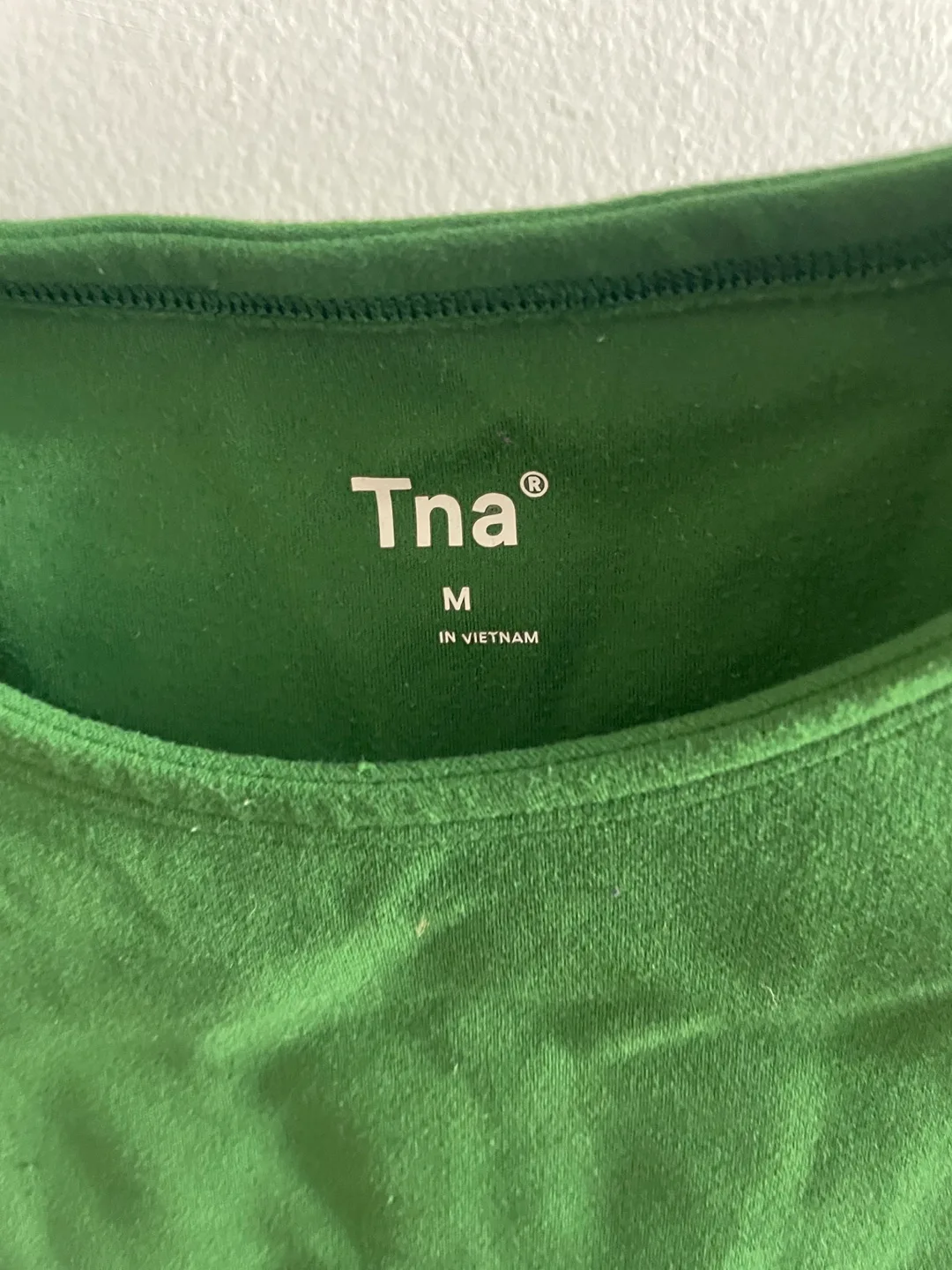 Tna Green Tank Top - Size M thumbnail