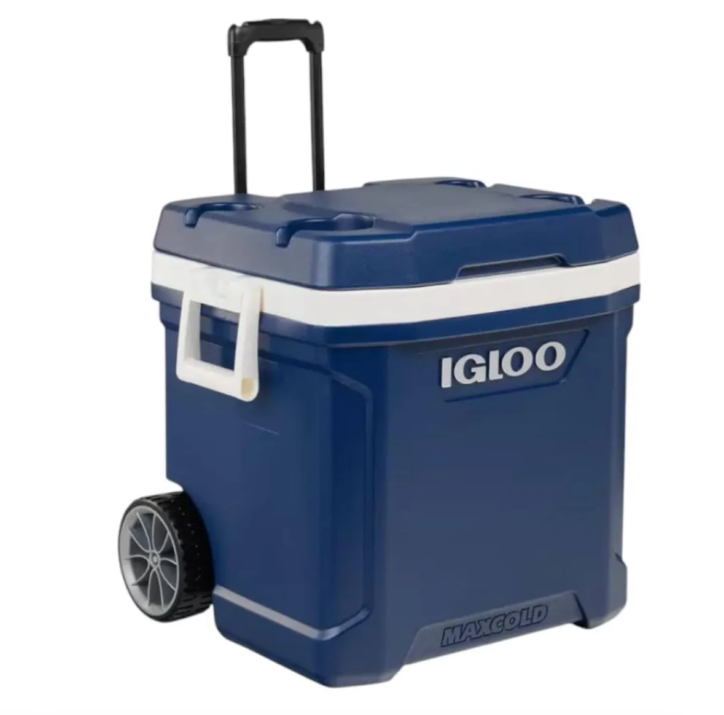 Brand New Igloo Maxcold Latitude 62Qt/58L 98-Cans Roller Cooler thumbnail