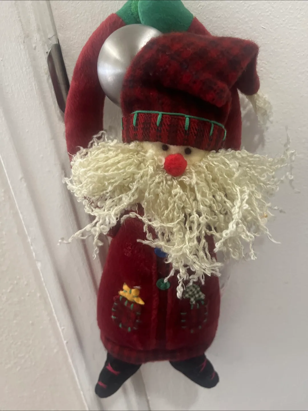 Santa Claus Door Hanger Decoration thumbnail