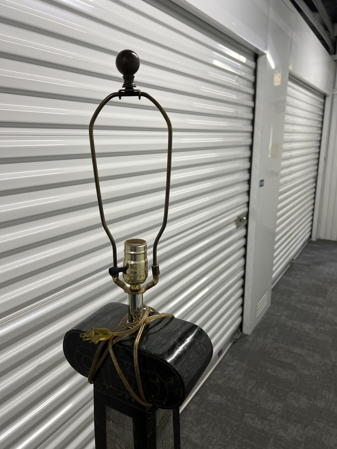 Antique Column Marble Floor Lamp - photo 4