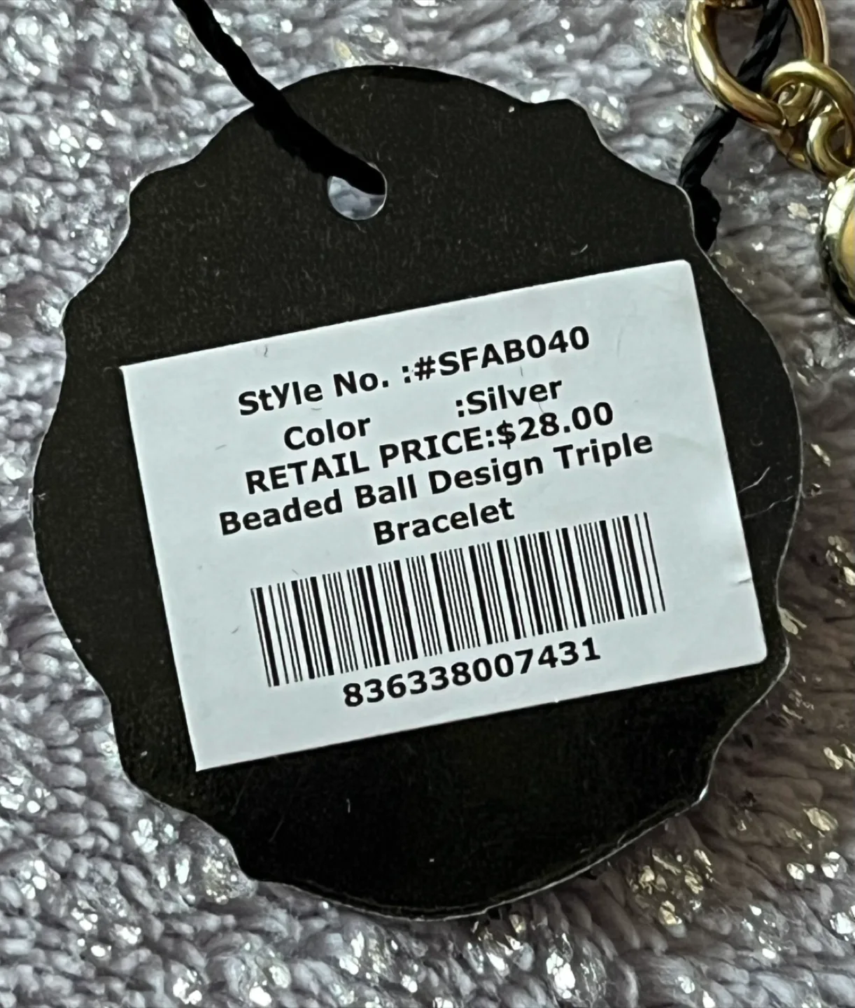 Sergio Feretti Gold & Black Statement Necklace image indicator(4)