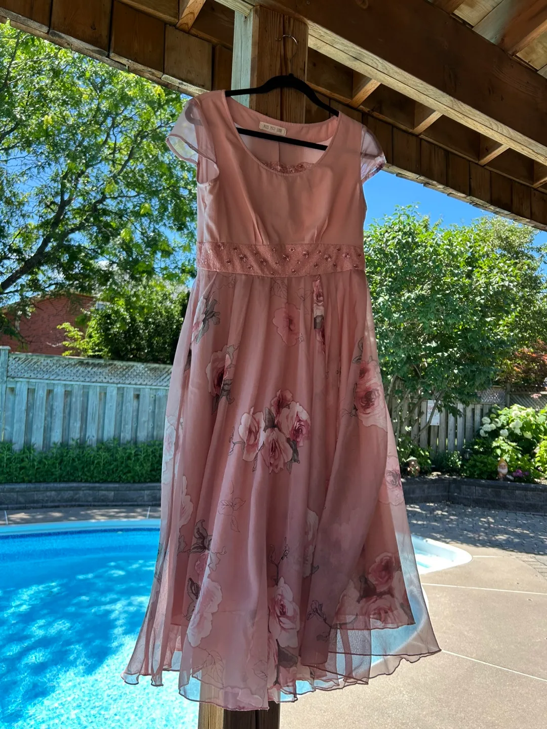 Floral Dress - Pink, Size Unknown thumbnail