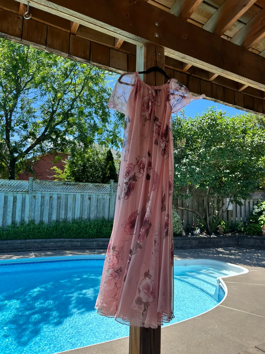 Floral Print Maxi Dress thumbnail