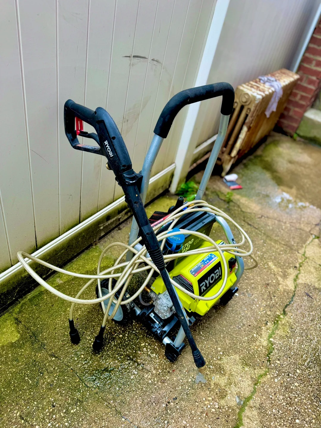 Ryobi Electric Pressure Washer image indicator(4)