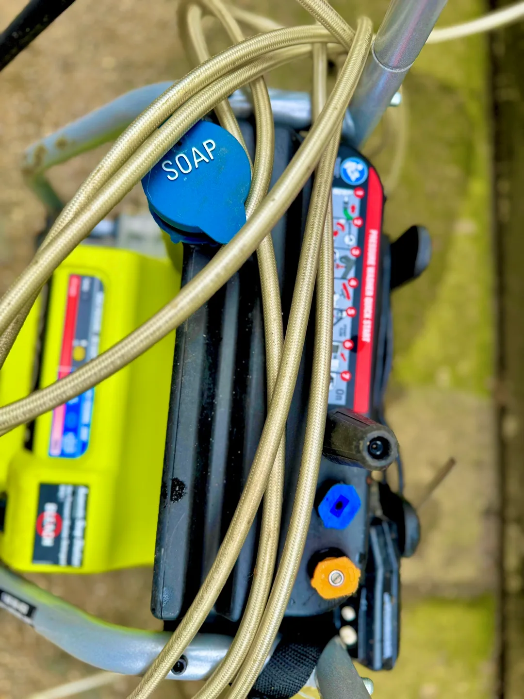 Ryobi Electric Pressure Washer image indicator(2)