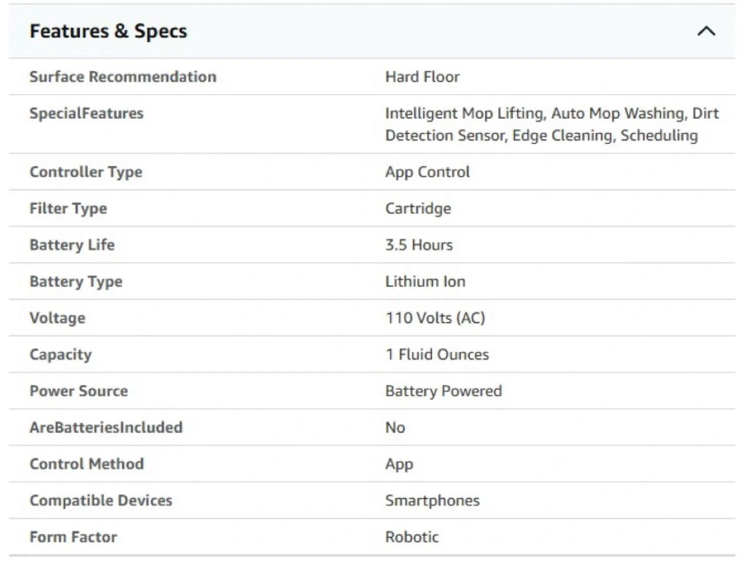 Robot vacuum and mop image indicator(10)