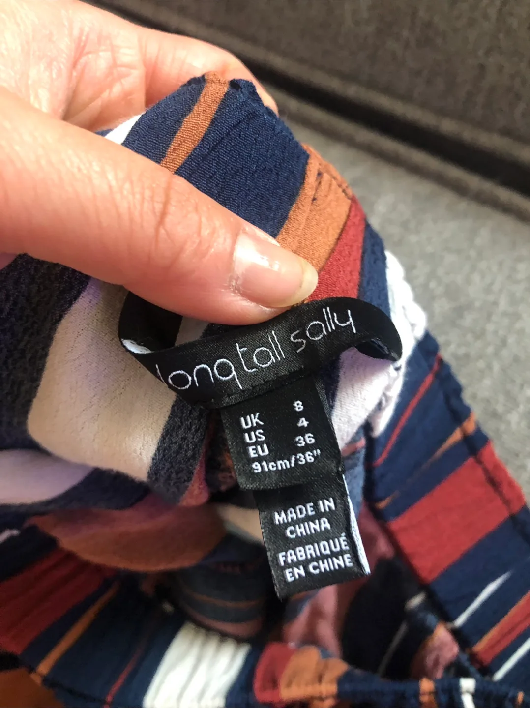 Long Tall Sally Striped Pants (Size US4 4/Small) image indicator(2)