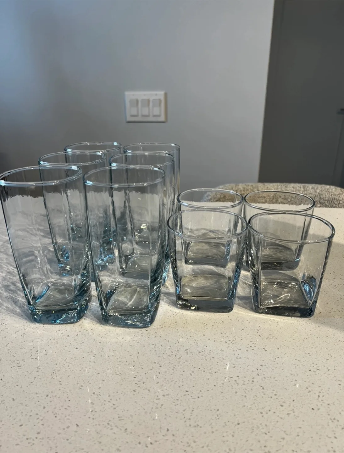 Glass tumbler set x10 thumbnail