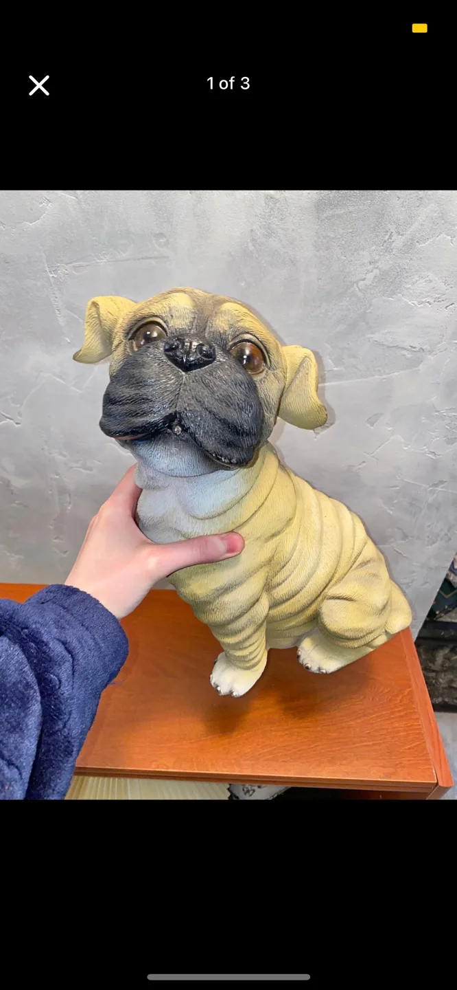 Dog Statue Garden Decor thumbnail