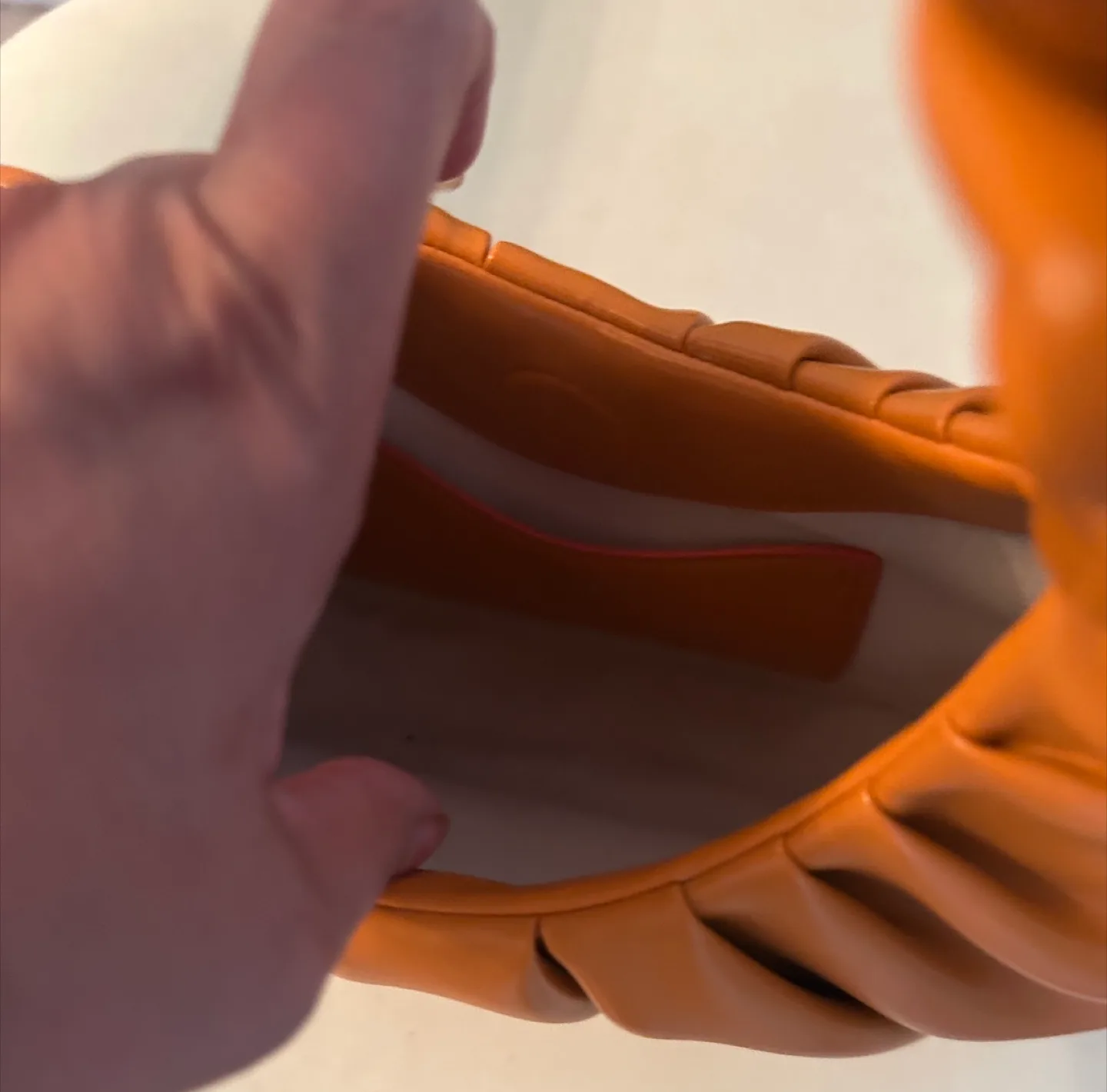 JW Pei Gabbi Ruched Hobo Bag - Orange image indicator(6)