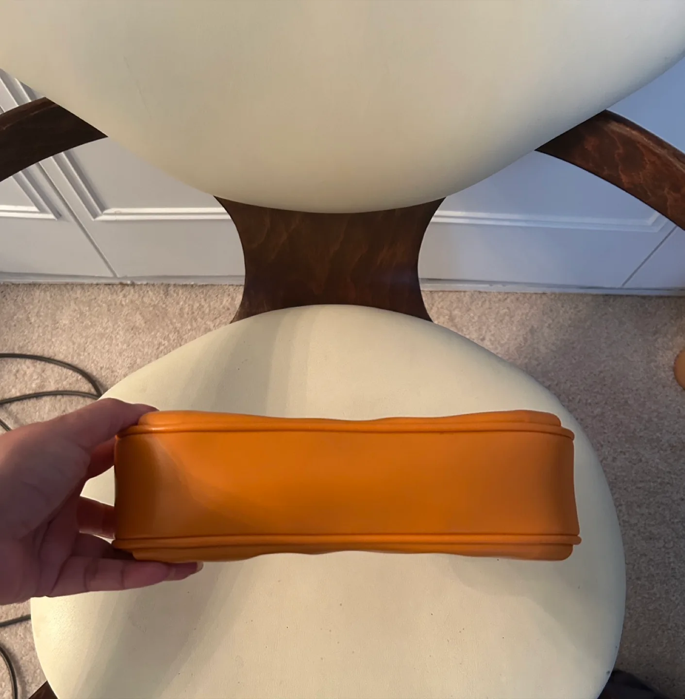 JW Pei Gabbi Ruched Hobo Bag - Orange image indicator(5)