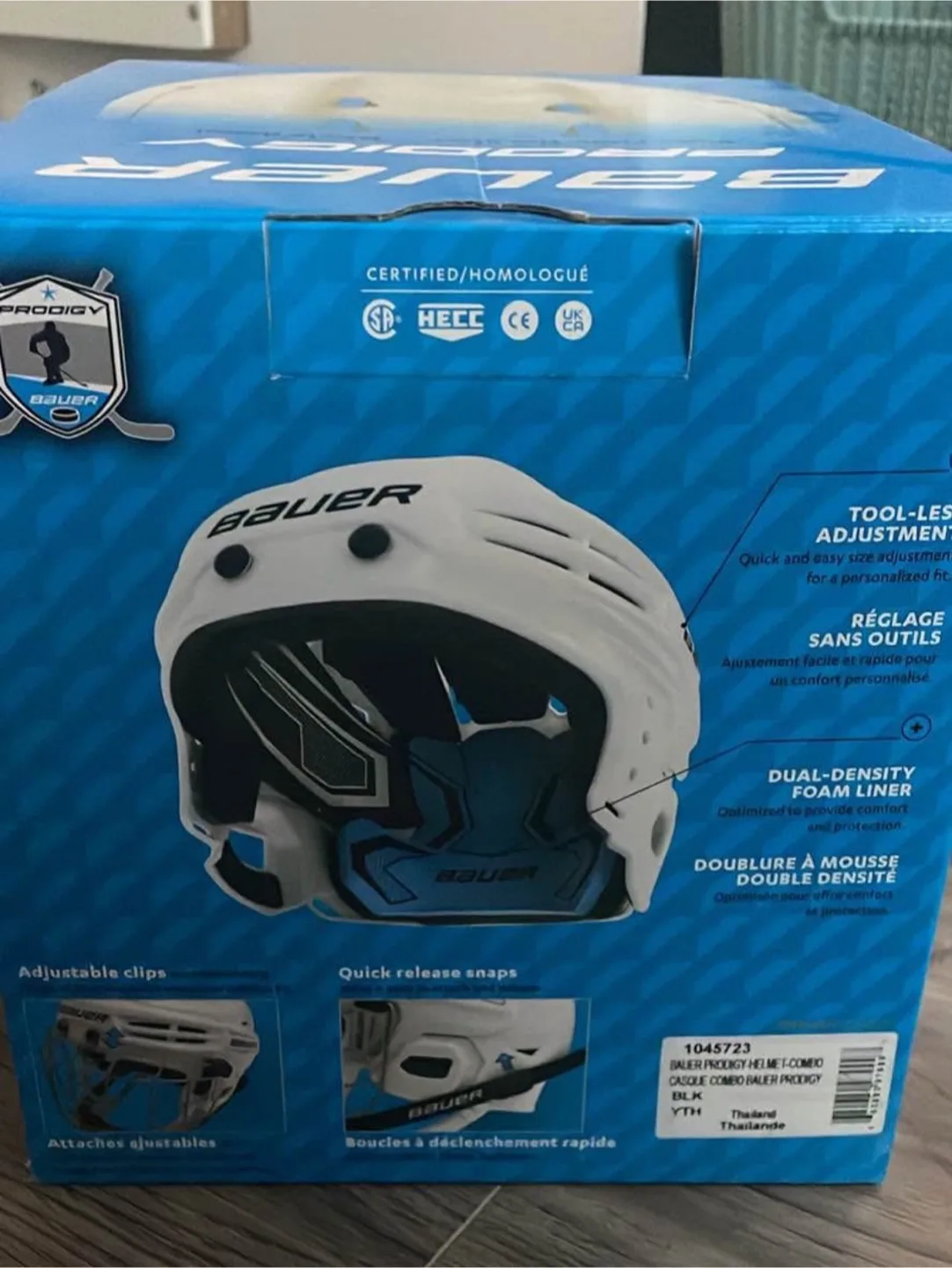 Bauer Prodigy YTH Hockey Helmet Combo - New in Box! thumbnail