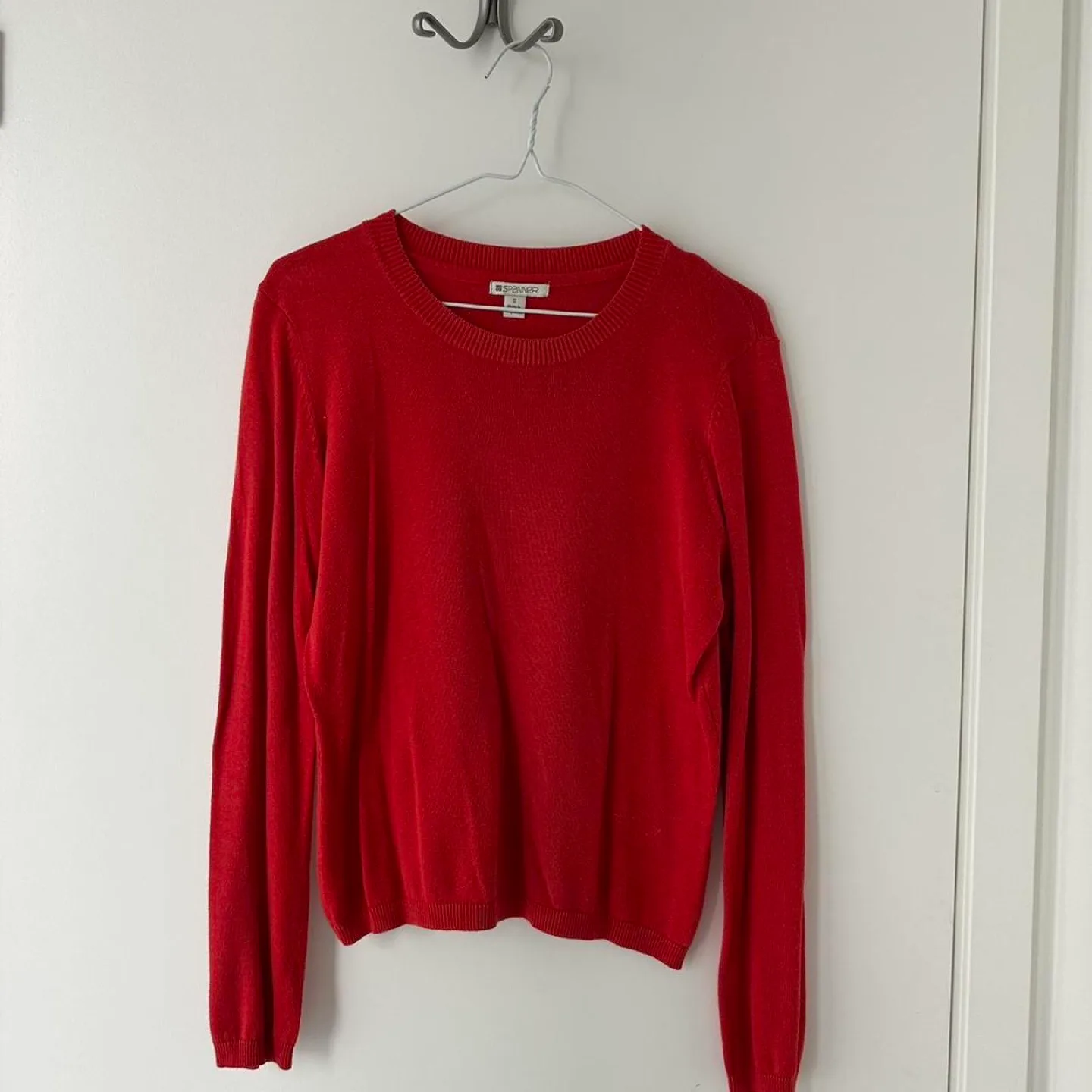 Red Long Sleeve Sweater - Size S thumbnail