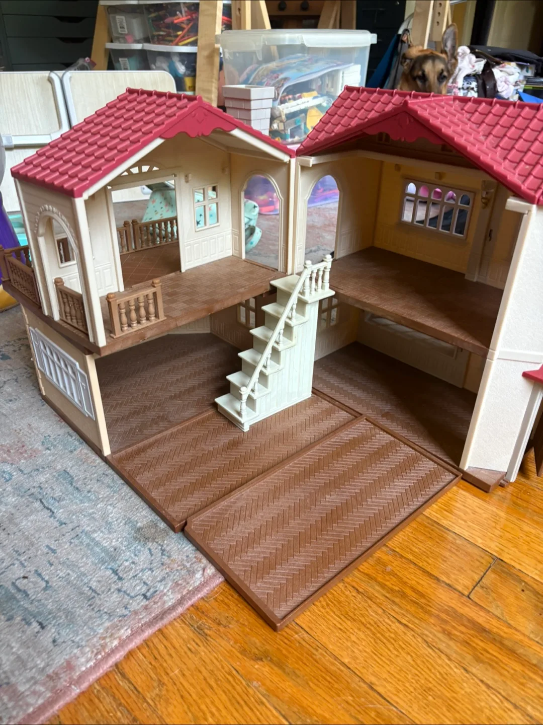 Dollhouse with Red Roof thumbnail