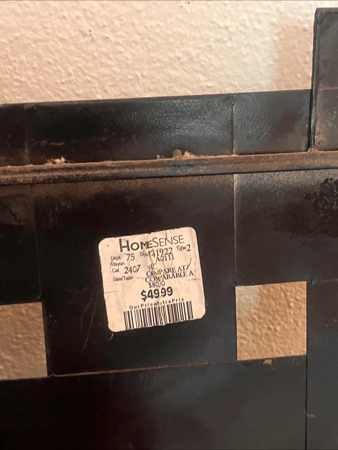 HomeSense Wall Decor with Candle Holders image indicator(4)