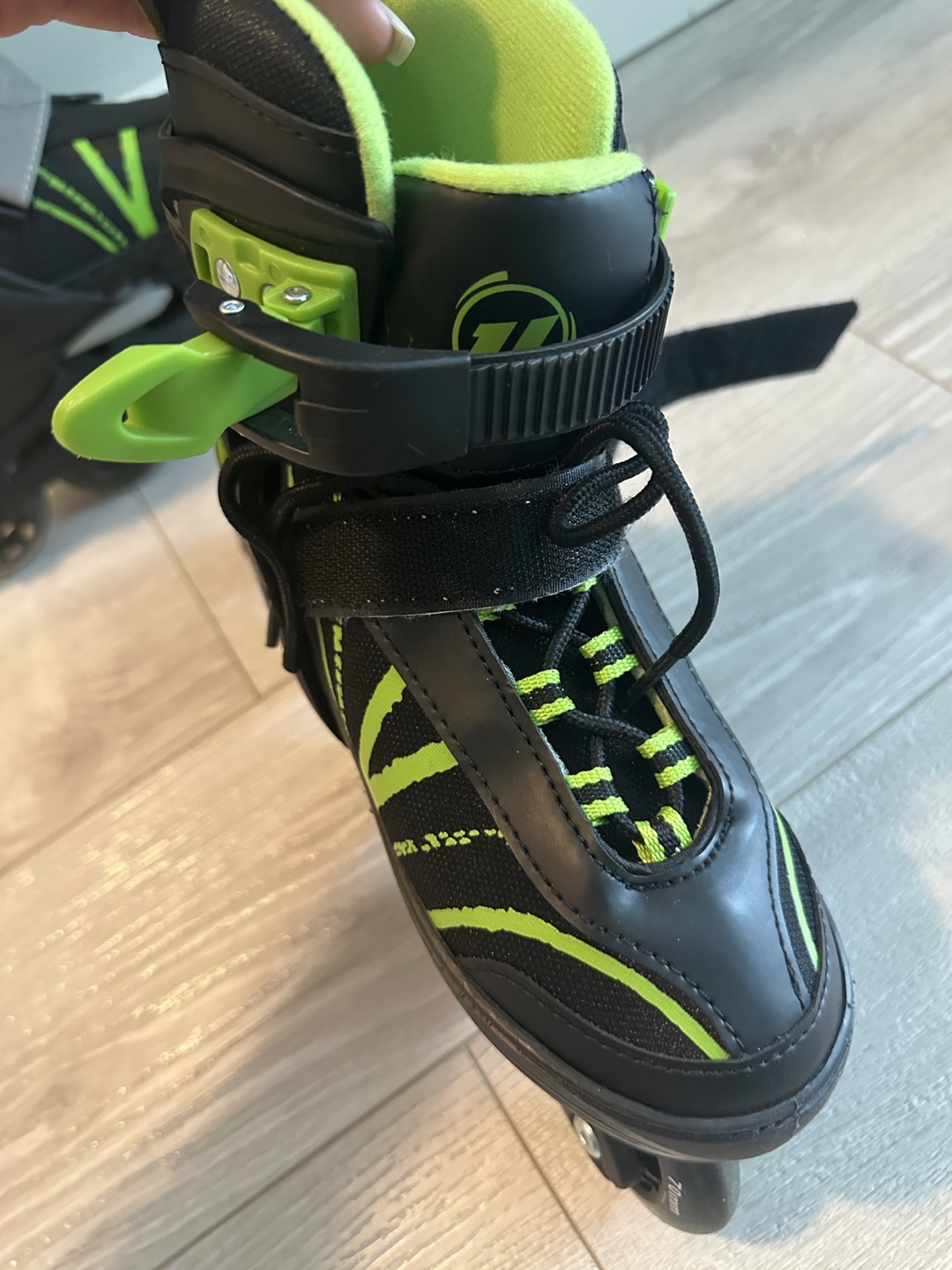 Ultra Wheels Inline Skates for kids - Black & Green - photo 3