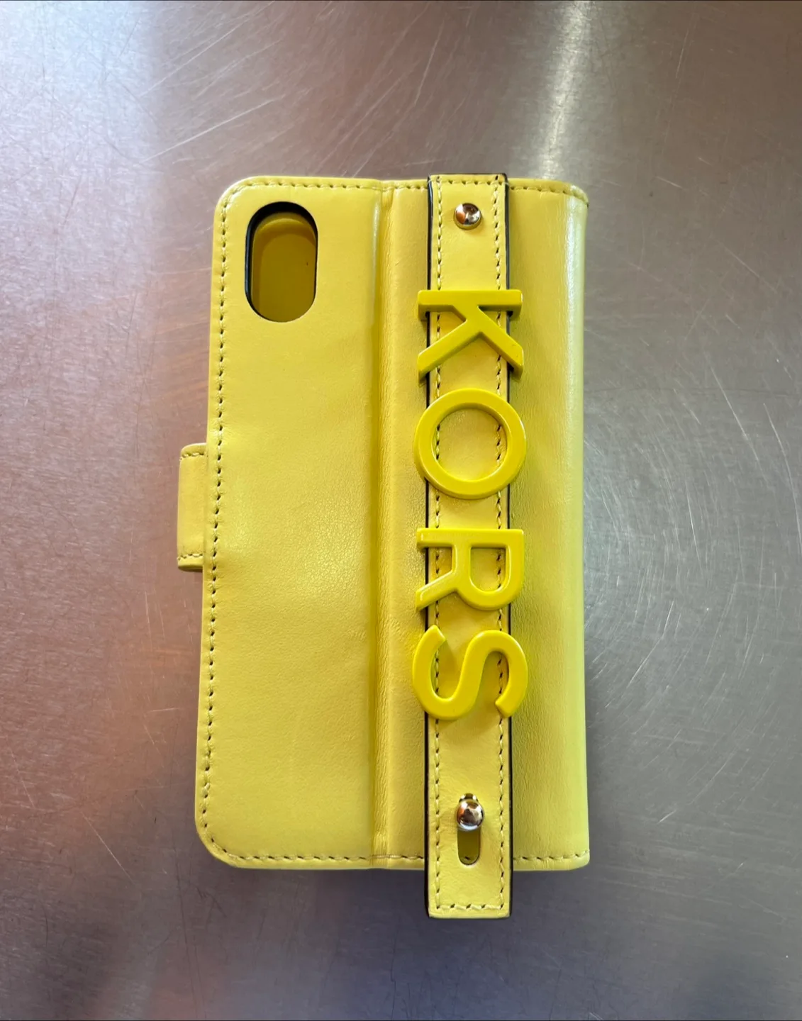 Michael Kors Yellow iPhone X Case thumbnail