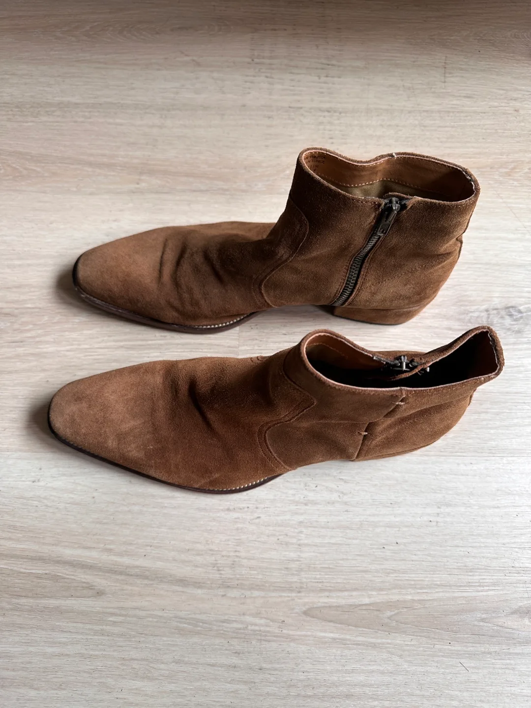 Aldo Brown Suede Men’s Ankle Boots image indicator(2)