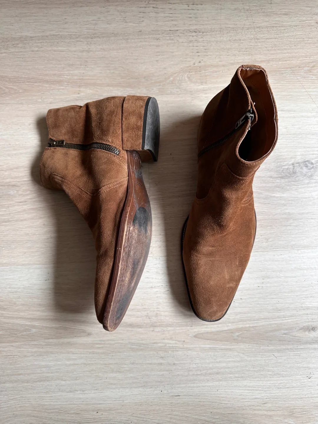 Aldo Brown Suede Men’s Ankle Boots image indicator(4)