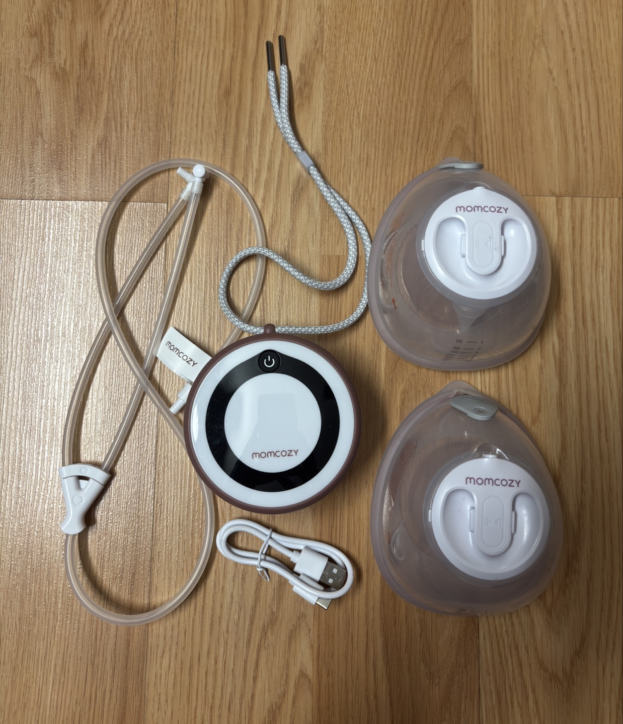 Momcozy Wearable Breast Pump V1 with Extra Flanges