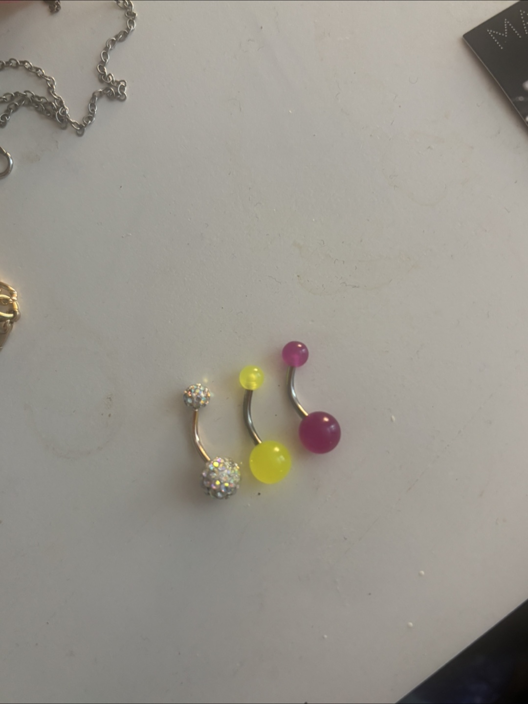 Jolie Co. Belly Button Rings with dome charm - photo 4