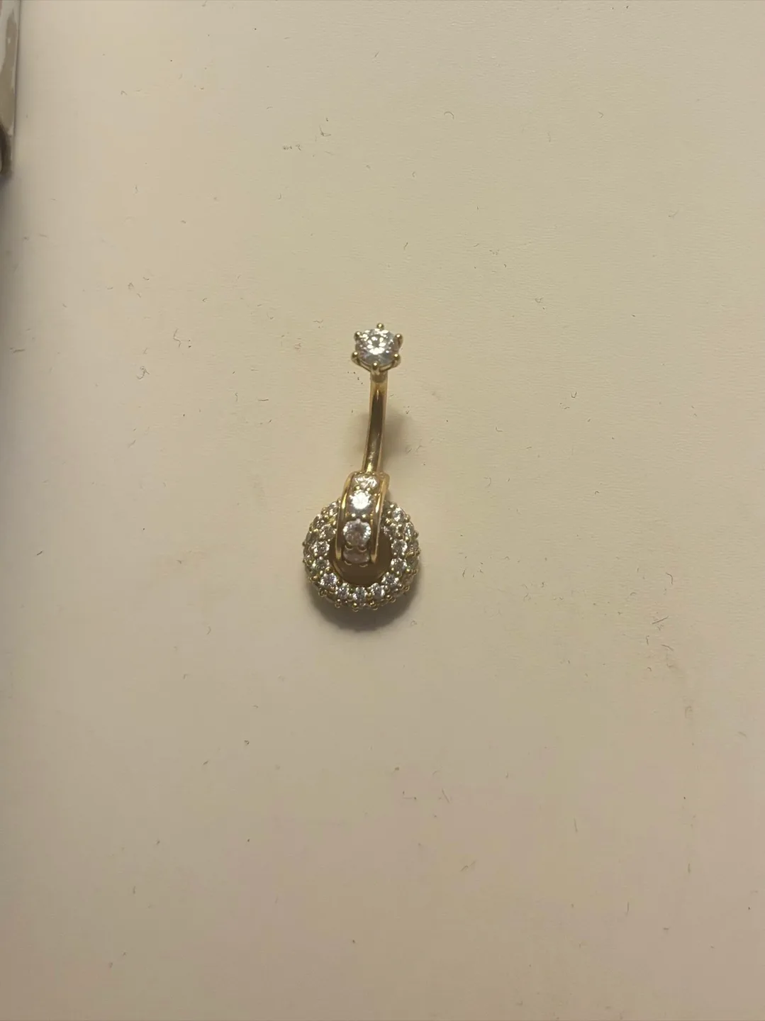 Jolie Co. Belly Button Rings with dome charm