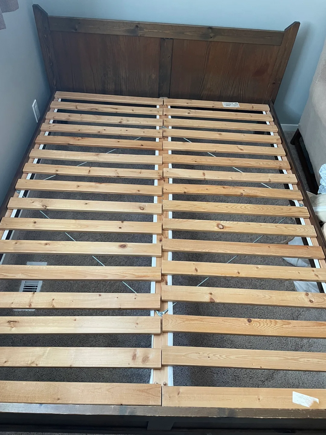 IKEA Lade Queen Size Bed Frame thumbnail
